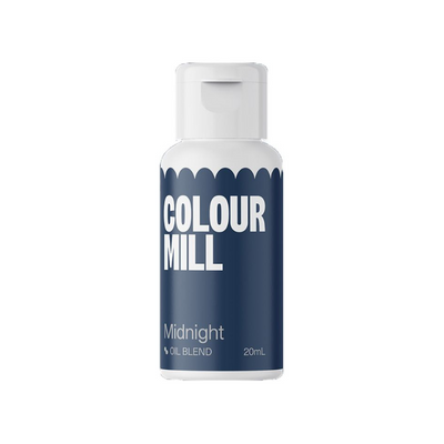 Ätbar Färg Colour Mill - Midnight 20ML-Cocodrip - Tårta &amp; Baktillbehör