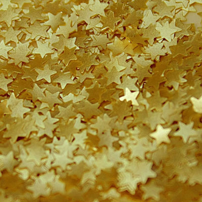 Ätbara Stjärnor Guld Konfetti - Rainbow Dust-Cocodrip - Tårta &amp; Baktillbehör