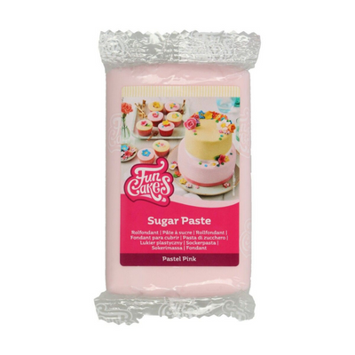 Sockerpasta FunCakes Pastel Pink 250g-Cocodrip - Tårta och Baktillbehör