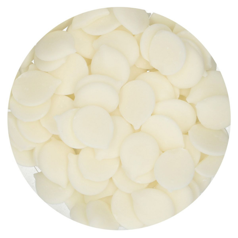 FunCakes Deco Melts Natural White 250g-Cocodrip - Tårta och Baktillbehör