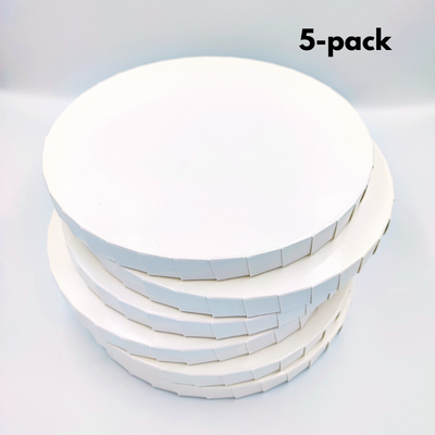 Lyxig Tårtbricka Vit 5-pack-Cocodrip - Tårta och Baktillbehör