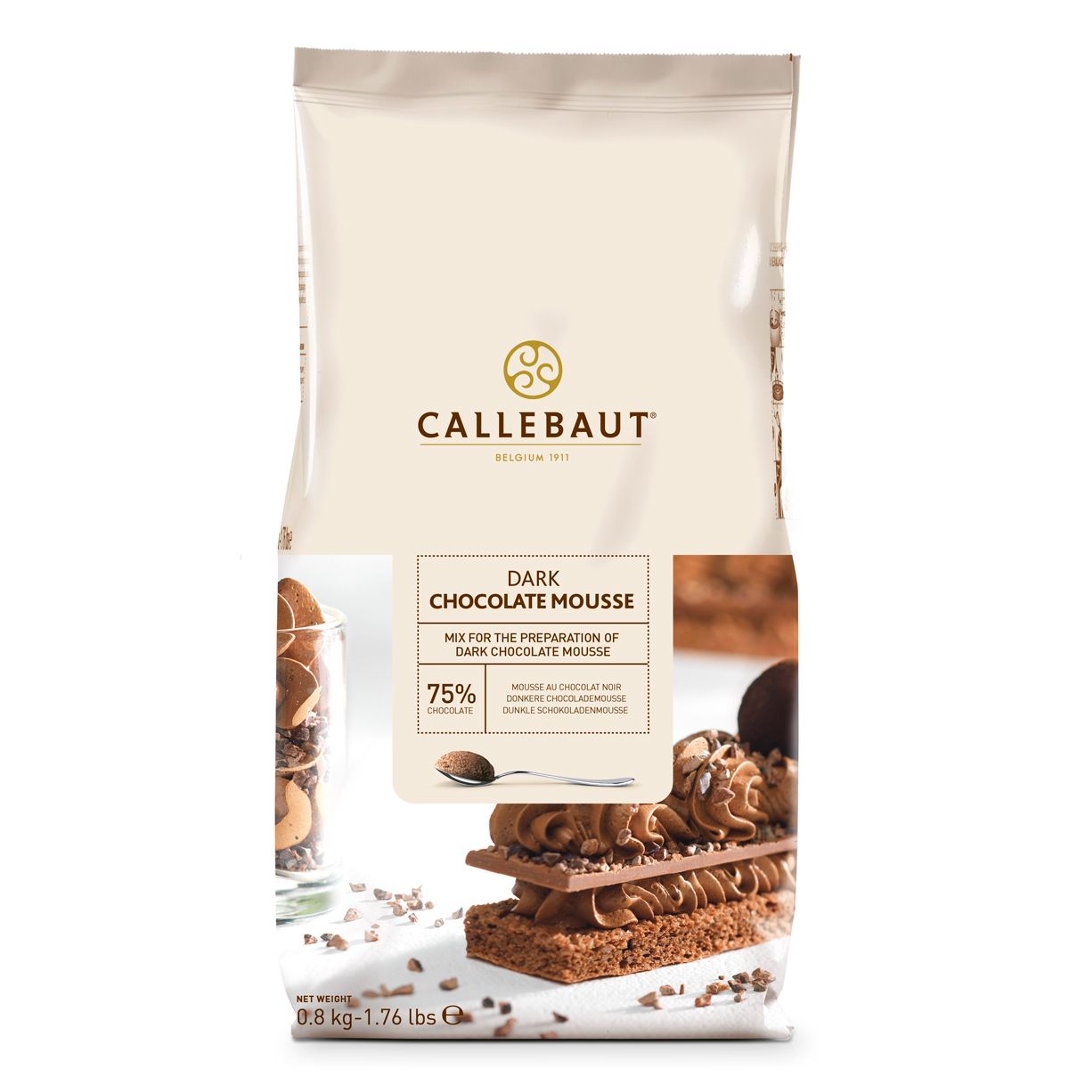 Mörk Chokladmousse Callebaut-Cocodrip - Tårta &amp; Baktillbehör