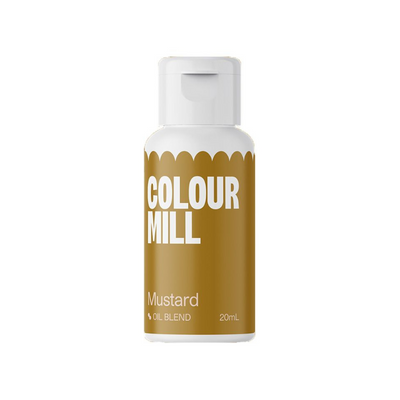 Ätbar Färg Colour Mill - Mustard 20ML-Cocodrip - Tårta &amp; Baktillbehör