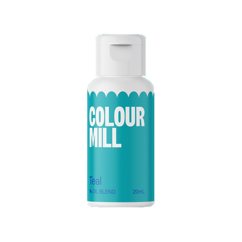 Ätbar Färg Colour Mill - Teal 20ML-Cocodrip - Tårta &amp; Baktillbehör