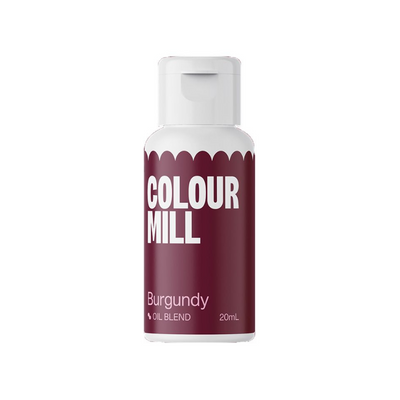 Ätbar Färg Colour Mill – Burgundy 20ML-Cocodrip - Tårta &amp; Baktillbehör