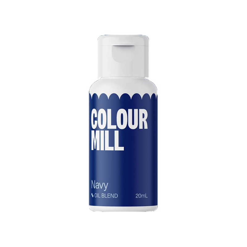 Ätbar Färg Colour Mill – Navy 20ML-Cocodrip - Tårta &amp; Baktillbehör