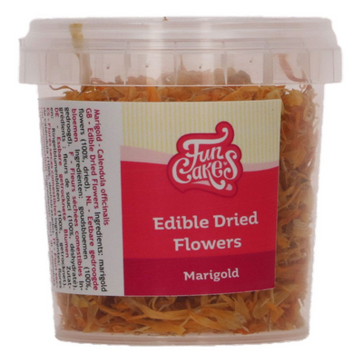 Ätbara Torkade Blommor Marigold Ringblommor - FunCakes 5G-Cocodrip - Tårta &amp; Baktillbehör