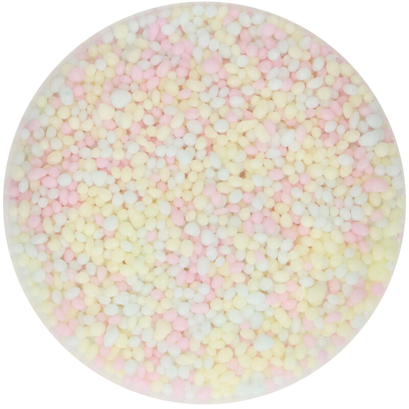 FunCakes Strössel Sugar Dots Pastell-Cocodrip - Tårta &amp; Baktillbehör