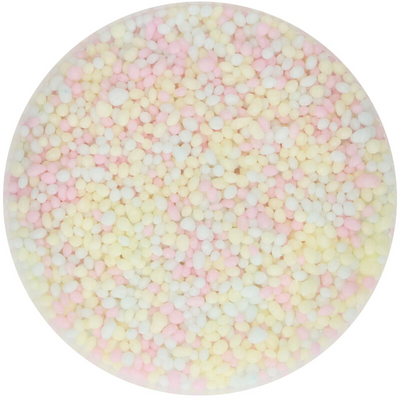 FunCakes Strössel Sugar Dots Pastell-Cocodrip - Tårta &amp; Baktillbehör