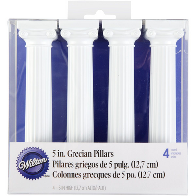 Tårtpelare Grecian Pillars 12,5 Cm - Wilton-Cocodrip - Tårta &amp; Baktillbehör