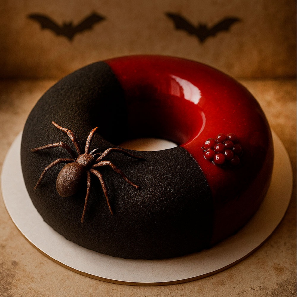 Velvet ätbar Spray Svart - Decora 100 ml- Sammetspray – ger dina desserter en lyxig, matt ytaEn dekorationsspray som skapar en sammetsmjuk effekt på tårtor, glass, semifreddo och andra frysta efterrätter. Spraya direkt på den kalla ytan för att få en stilren och modern look med djupa färgnyanser. Volym: 100 ml Färg: Svart Ingredienser:Vegetabiliskt fett (palmkärnolja, kokosolja), färgämnen: E170, E172; emulgeringsmedel: E322 (solros); drivgaser: E943a, E944, E943b. Genomsnittligt näringsvärde per 100 g prod