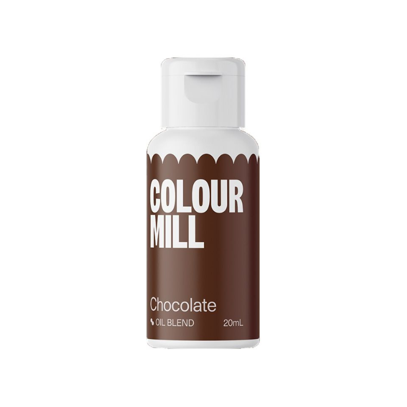 Ätbar Färg Colour Mill - Chocolate 20ML-Cocodrip - Tårta &amp; Baktillbehör