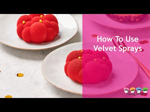 FunCakes ätbar Velvet Spray Himmelsblå 100ml