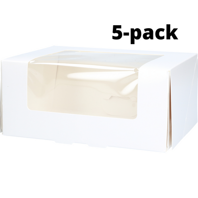 Bakelsekartong 18x13x8 - 5-Pack-Cocodrip - Tårta och Baktillbehör
