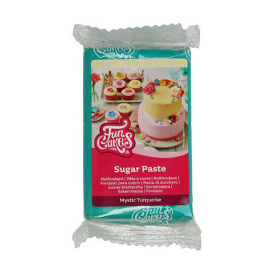 Sockerpasta FunCakes Mystic Turquoise 250g-Cocodrip - Tårta och Baktillbehör