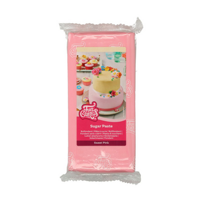 Sockerpasta FunCakes Sweet Pink 1kg-Cocodrip - Tårta och Baktillbehör