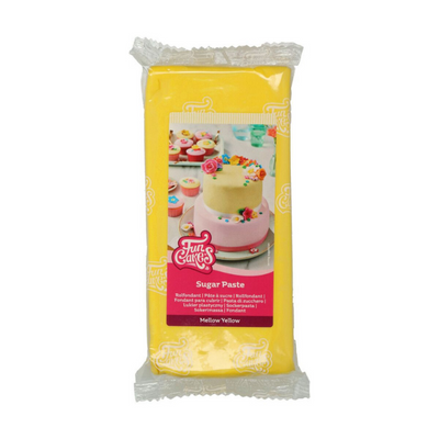 Sockerpasta FunCakes Mellow Yellow 1kg-Cocodrip - Tårta och Baktillbehör