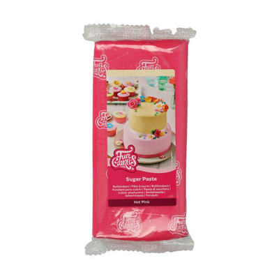 Sockerpasta FunCakes Hot Pink 1kg-Cocodrip - Tårta och Baktillbehör