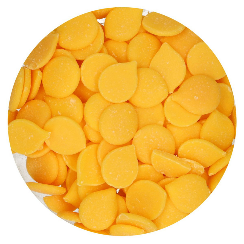FunCakes Deco Melts Yellow 250g-Cocodrip - Tårta och Baktillbehör