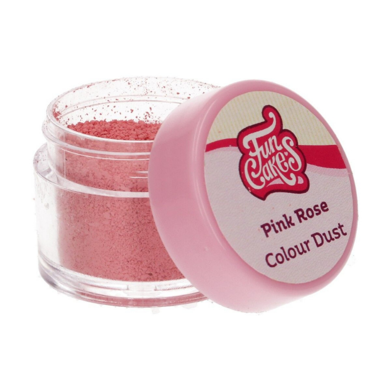 Pulverfärg FunCakes Pink Rose-Cocodrip - Tårta och Baktillbehör