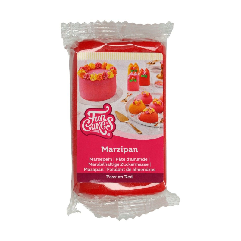 Marsipan Röd 250g - FunCakes-Cocodrip - Tårta &amp; Baktillbehör