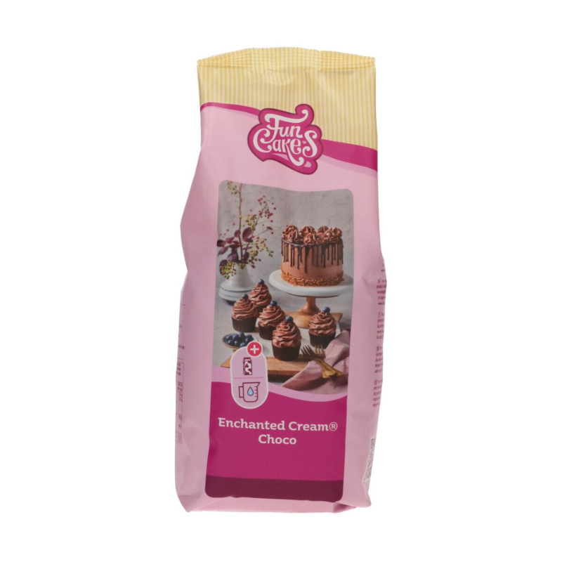FunCakes Enchanted Cream Frosting Mix Choco 900g-Cocodrip - Tårta &amp; Baktillbehör