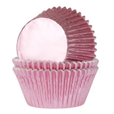 Muffinsformar Baby Rosa Folie 24st – House Of Marie-Cocodrip - Tårta och Baktillbehör