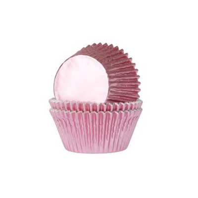 Muffinsformar Mini Baby Rosa Folie – House Of Marie 36st-Cocodrip - Tårta och Baktillbehör