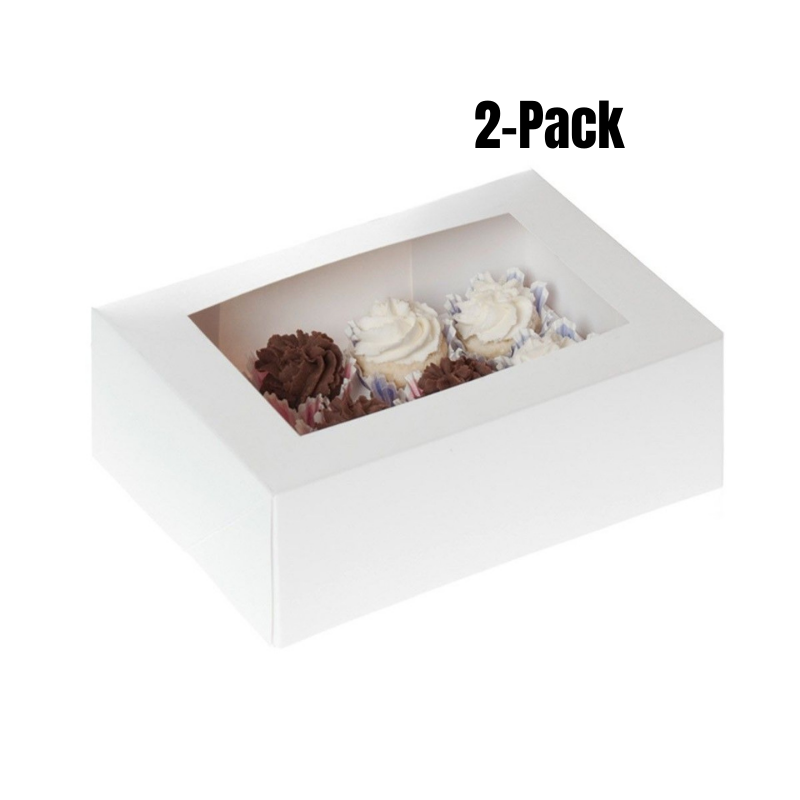 Mini Cupcake Box, 12 Cupcakes – 2st-Cocodrip - Tårta och Baktillbehör