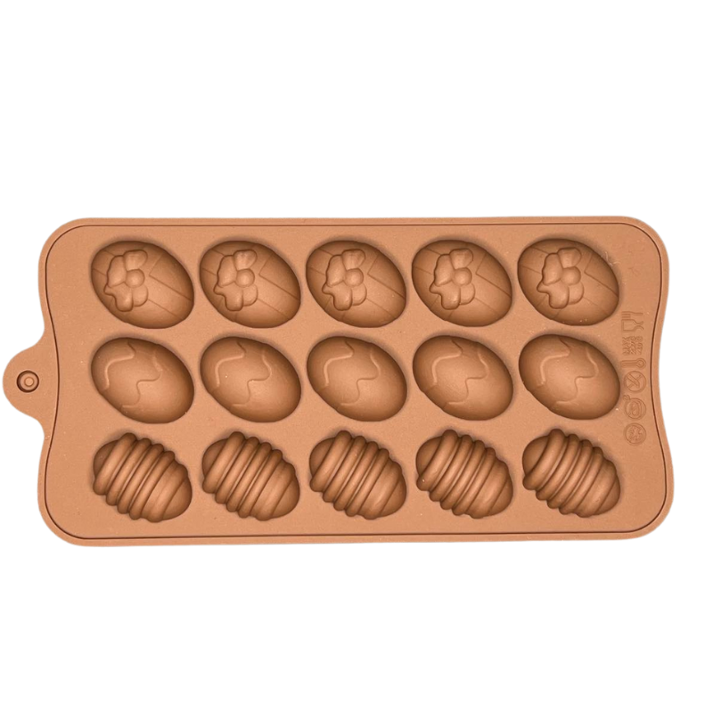Silikonform 15 små ägg-Cocodrip - Tårta och Baktillbehör