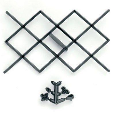 Mönsterpress Diamond Design-Cocodrip - Tårta och Baktillbehör