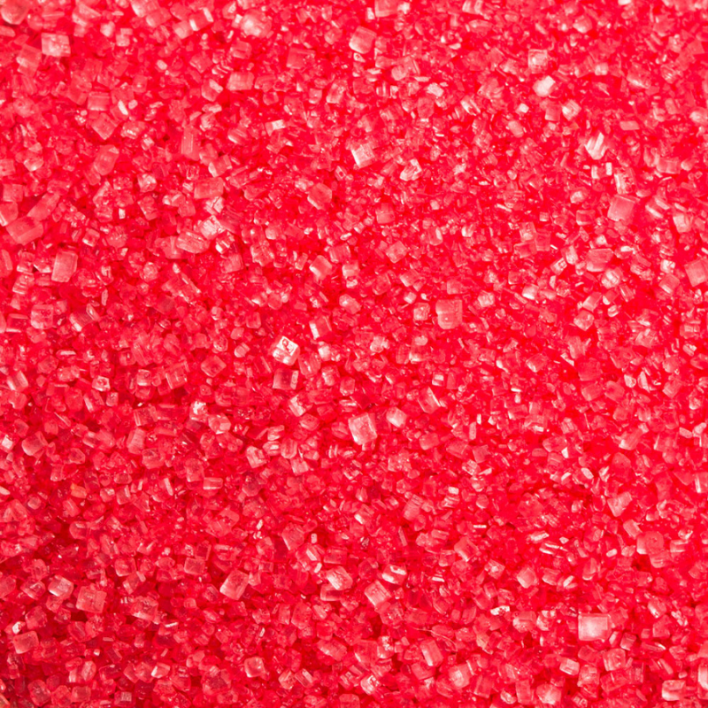 Röd Glitter Strössel Färgat Socker – Decora-Cocodrip - Tårta och Baktillbehör