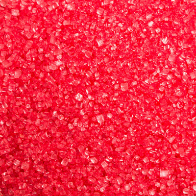 Röd Glitter Strössel Färgat Socker – Decora-Cocodrip - Tårta och Baktillbehör