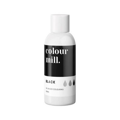 Ätbar Färg Colour Mill – Black 100ML-Cocodrip - Tårta och Baktillbehör