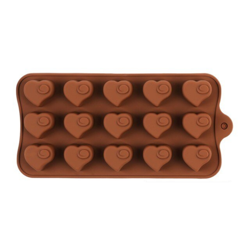 Chokladform Silikonform Hjärtan-Cocodrip - Tårta och Baktillbehör