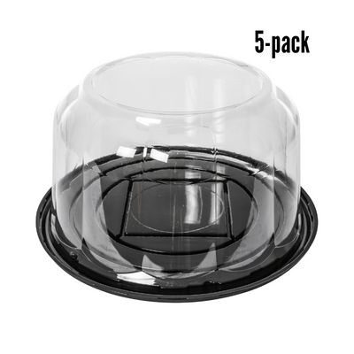 Tårtlåda Transparent med lock 23X13cm - 5pack-Cocodrip - Tårta &amp; Baktillbehör