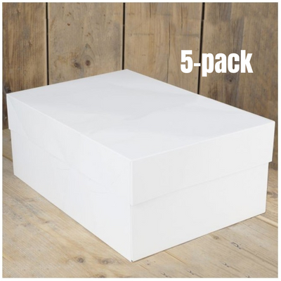 Tårtkartong FunCakes Rektangulär 40X30X15cm - 5-Pack-Cocodrip - Tårta &amp; Baktillbehör